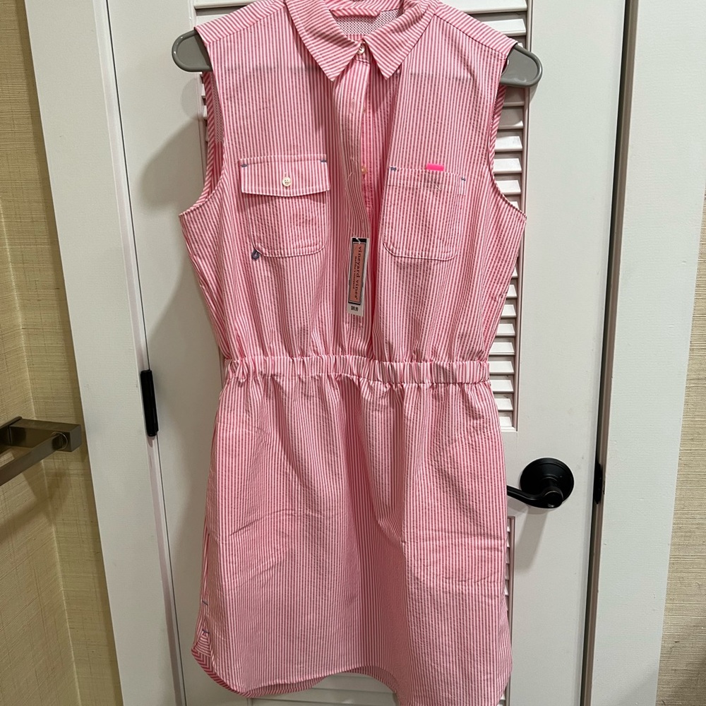 Vineyard vines seersucker dress